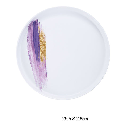 Plato Plano de Cerámica Nórdico Minimalista - Image 29