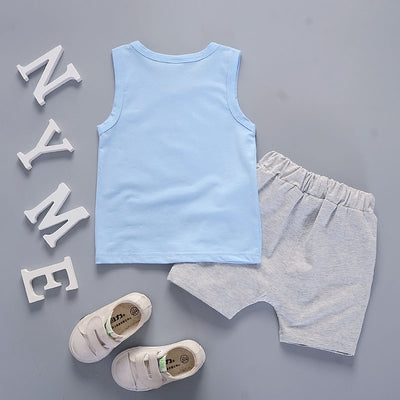Conjunto Infantil de Algodón Ligero para Verano - Image 3