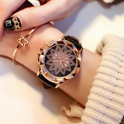 Reloj de Pulsera de Cuero con Esfera Giratoria Luxuoso - Image 5