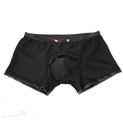 Bóxer Slip de Cuero Charol para Hombre - Image 2