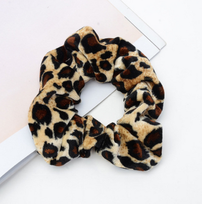 Aro para Cabello con Estampado Leopardo Vintage - Accesorio de Tela - Image 5
