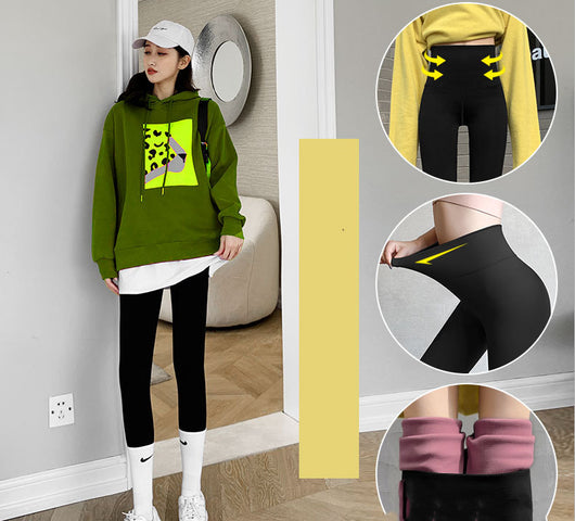 Leggings Plus Térmicos con Forro de Velvet - Abrigo Exterior - Image 50