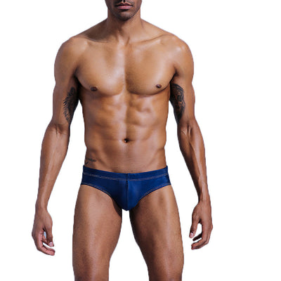 Briefs de Cintura Baja de Color Sólido para Hombre - Image 11