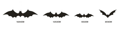 Adhesivos 3D de Murciélagos y Arañas para Halloween - Image 9