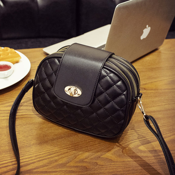 Bolso de Hombro Femenino Lingge Tres Capas
