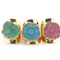 Anillos Ajustables con Piedra Druzy Yauvana