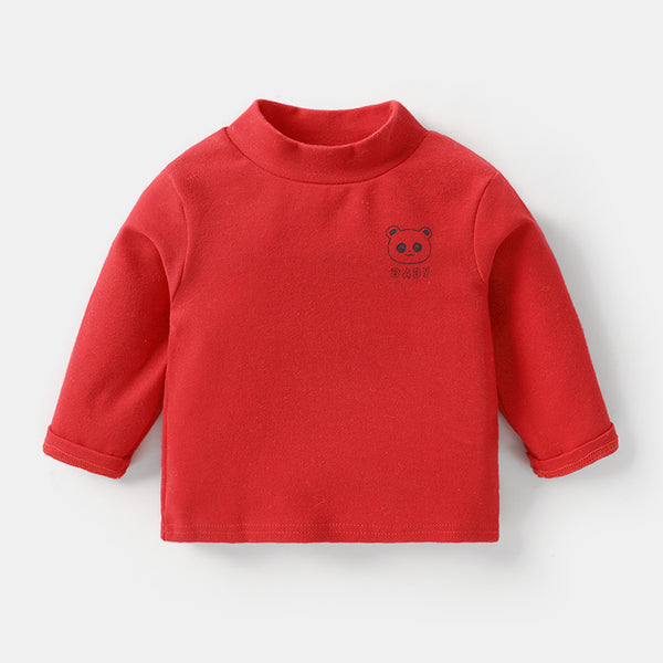 Remera Cuello Alto para Bebé - Prenda Base Versátil