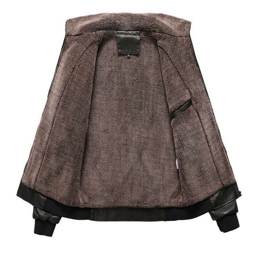 Chaqueta de Invierno Mountainskin PU para Hombre - Abrigo Grueso y Cálido - Image 3