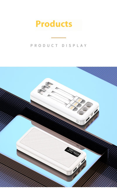 Batería Portátil de Alta Capacidad con Cable Integrable y Pantalla LED - Image 19