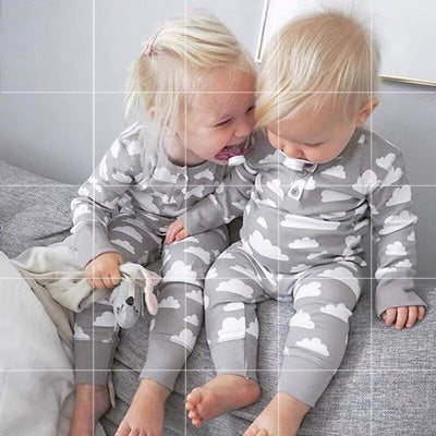 Pijama Enterizo de Manga Larga para Niñas - Image 3