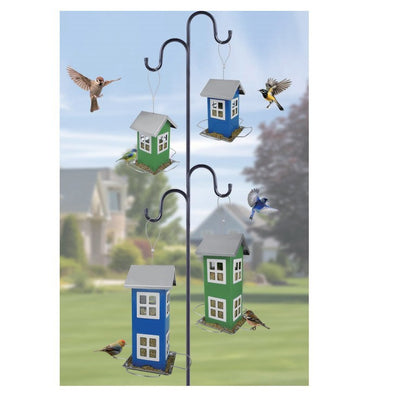 Jaula Comedero para Pájaros y Colibríes de Hierro para Exterior - Image 3