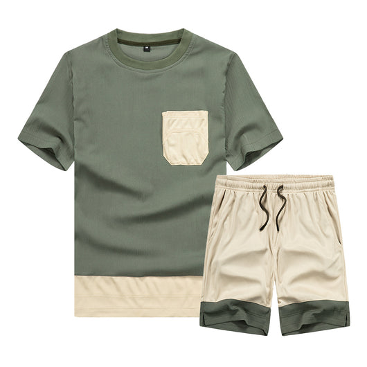 Traje Deportivo Talla Grande Hombre con Contraste de Color - Image 10