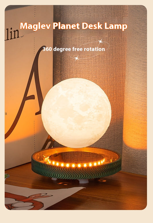 Lámpara Nocturna Luna con Levitación Magnética - Decoración Creativa - Image 10