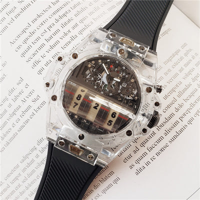Reloj de Cuarzo con Caja Transparente - Image 10