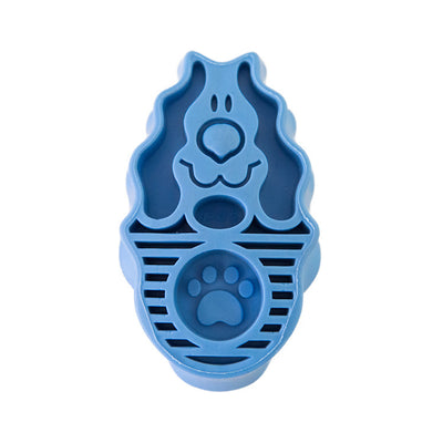 Cepillo de Baño para Perros - Masajeador 2 en 1 Azul - Image 10