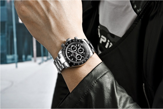Reloj de Cuarzo con Pulsera de Acero Inoxidable - Image 4