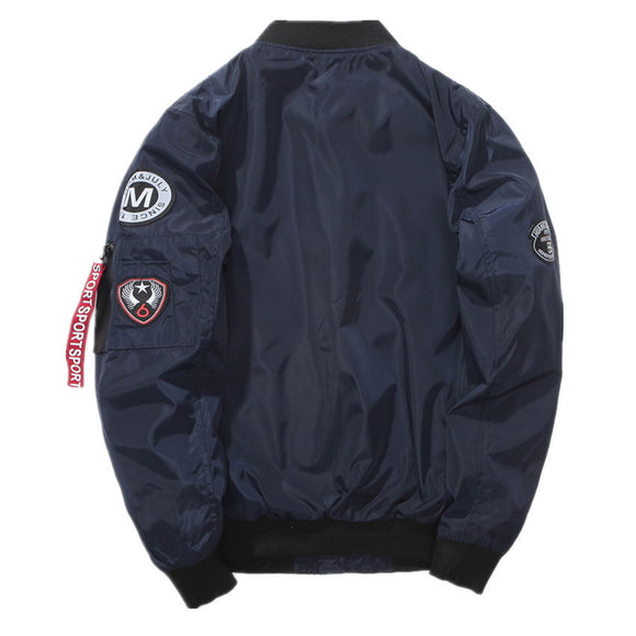 Chaqueta Air Force Deportiva Talla Grande para Hombre
