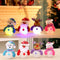 Linterna Navideña Luminosa con Personajes Festivos - Santa, Muñeco de Nieve, Oso y Reno
