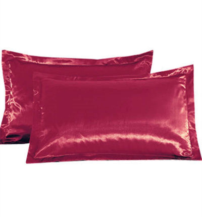 Funda de Almohada de Seda Pura Color Liso - Image 7