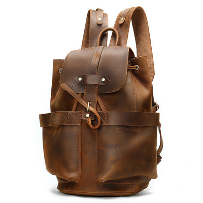 Bolsa de Viaje en Cuero Crazy Horse para Hombre y Mujer - Image 8
