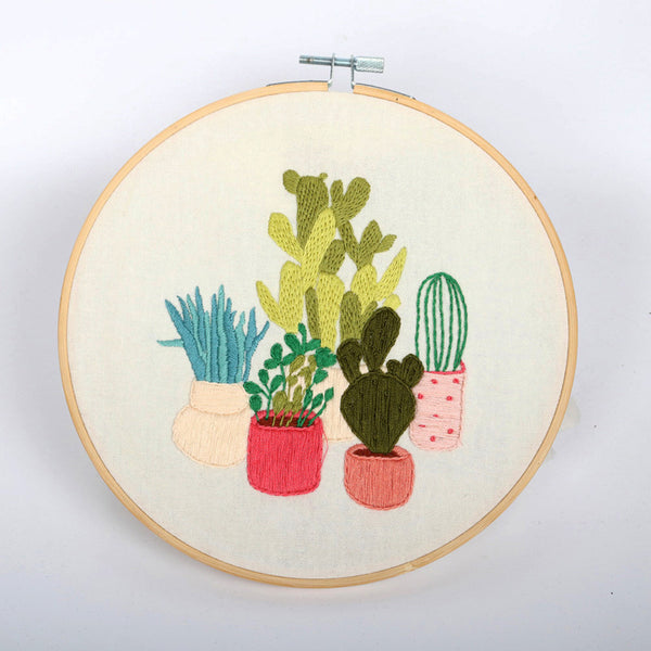 Kit Completo de Bordado Floral