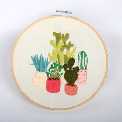 Kit Completo de Bordado Floral