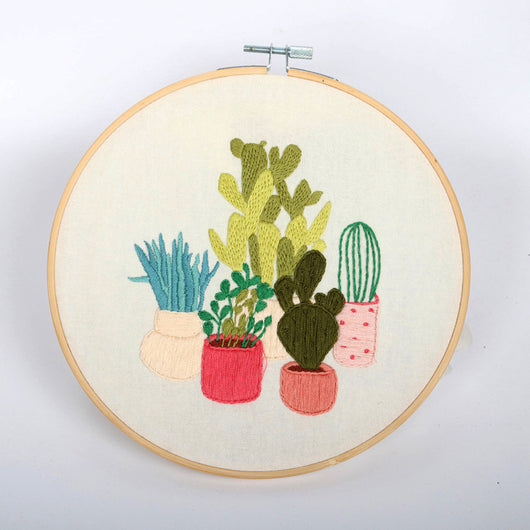 Kit Completo de Bordado Floral