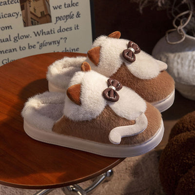 Pantuflas Felinas Esponjosas - Cómodas Zapatillas Peluche para Casa Invierno - Image 10