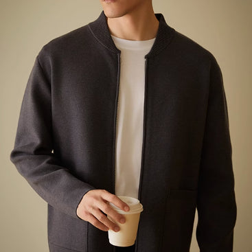 Cardigan Suéter Hombre Primavera Otoño - Diseño Premium