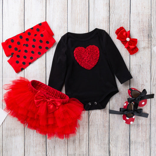 Conjunto de 5 Piezas de Disfraz Princesa Infantil