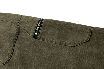 Pantalones de Gabardina Pesada Lavados para Hombre - Corte Versátil - Image 13