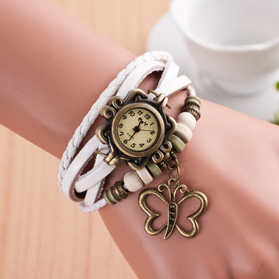 Pulsera Hueca Mariposa Punk Estilo Femenino - Image 12