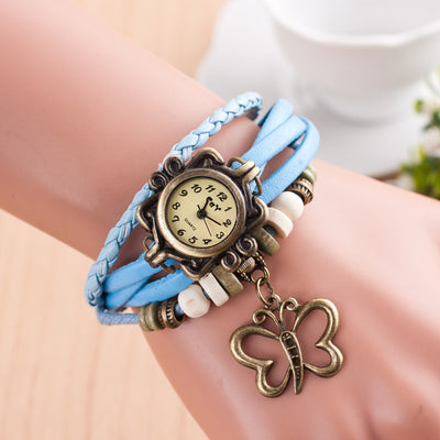 Pulsera Hueca Mariposa Punk Estilo Femenino - Image 8