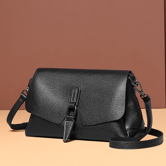 Bolso Bandolera de Cuero Suave para Mujer