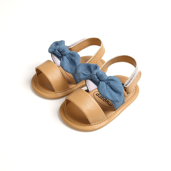 Sandalias para bebé con moño suave y suela antideslizante - Image 17