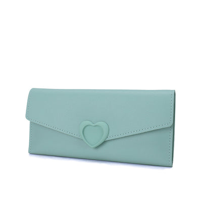 Cartera Mujer Grande Love - Diseño Simple y Elegante con Múltiples Compartimentos - Image 13