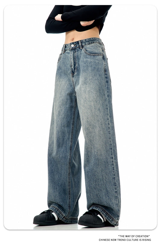 Jeans Americanos Holgados Azul Lavado - Image 15