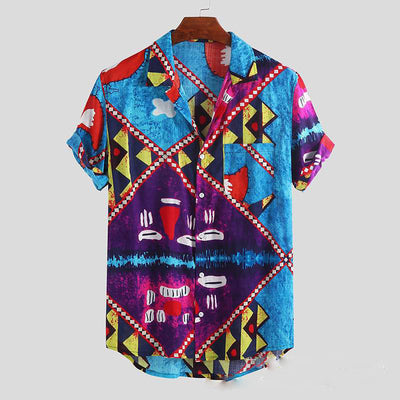Camisa de Playa para Hombre de Manga Corta - Image 20