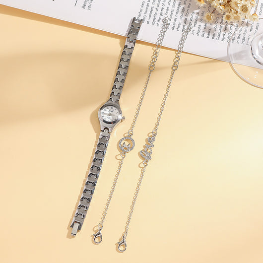 Reloj de Pulsera para Mujer con Correa de Acero Inoxidable - Image 4