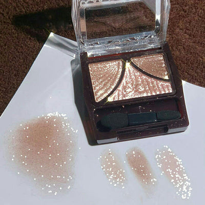 Paleta de Sombras Pearlescente Mate con Moño - 3 Colores - Image 6