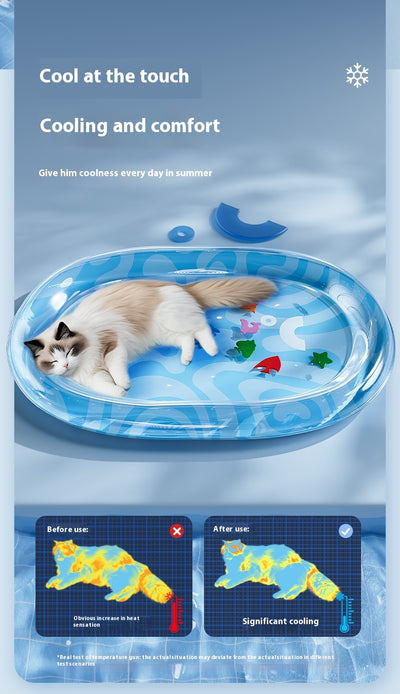 Cojín Refrescante para Gatos - Colchoneta Inflable Grande - Image 13