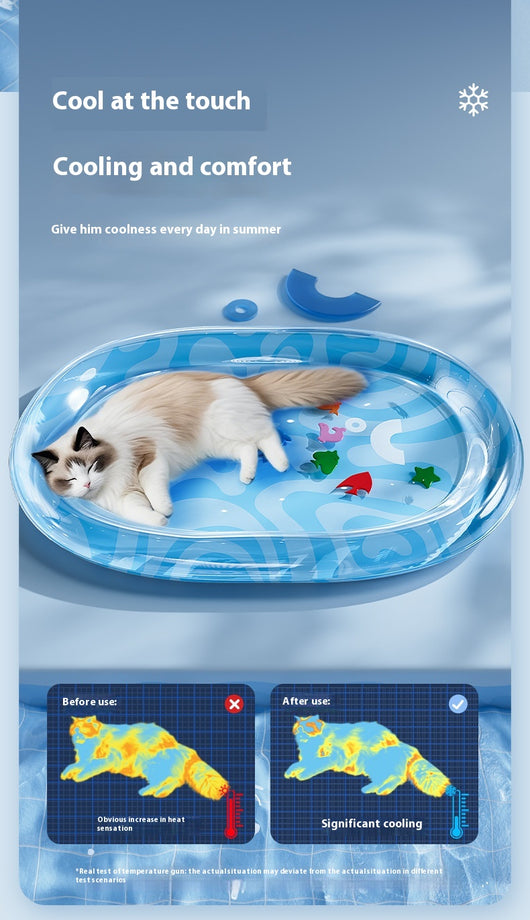Cojín Refrescante para Gatos - Colchoneta Inflable Grande - Image 13