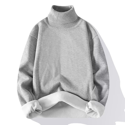 Suéter Cuello Alto Reversible para Hombre - Tejido Polar Premium - Image 12