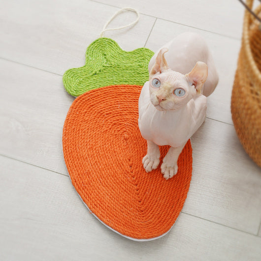 Tapete Refrescante de Lino para Gatos con Tabla Rascadora de Sisal - Image 12