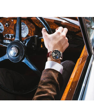 Reloj Automático Mecánico para Hombre con Esqueleto Visible y Resistencia al Agua - Image 18