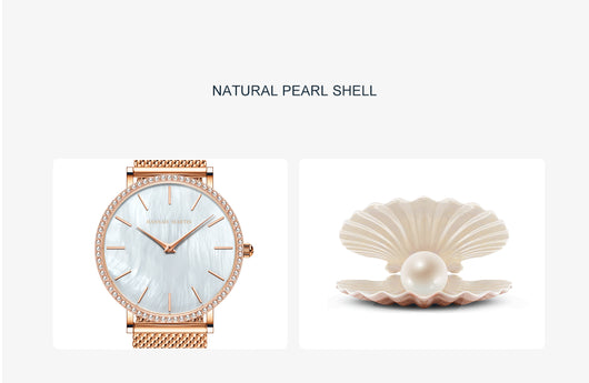 Reloj de Cuarzo para Mujer con Caja de Acero Inoxidable y Esfera de Diamantes - Image 24