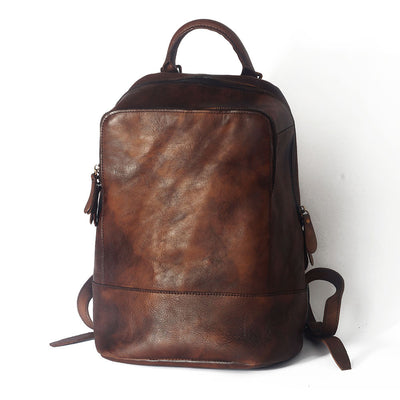 Bolsa de Viaje en Cuero Genuino con Acabado Vintage Artesanal - Image 8