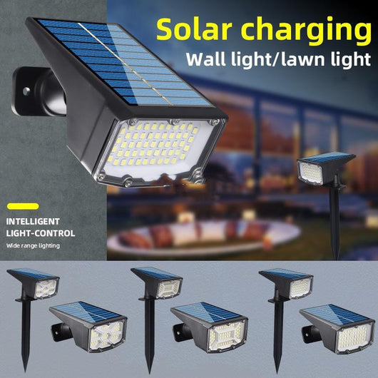 Lámpara de Piso Exterior Súper Brillante Impermeable para Jardín
