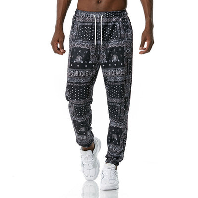 Pantalones de jogging estampados - Comodidad casual para el día a día - Image 24