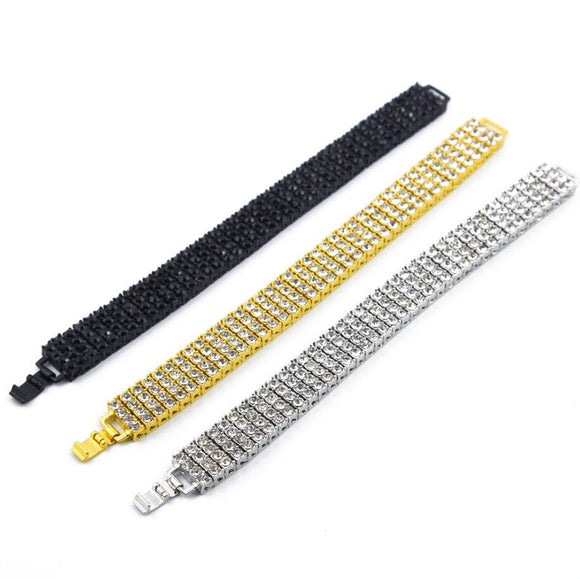 Pulsera de Tenis de 4 Filas